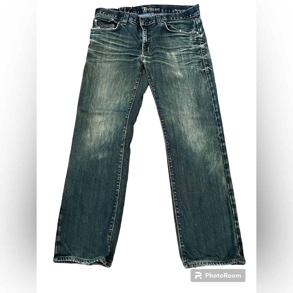 Mens fidelity blue jeans size 32